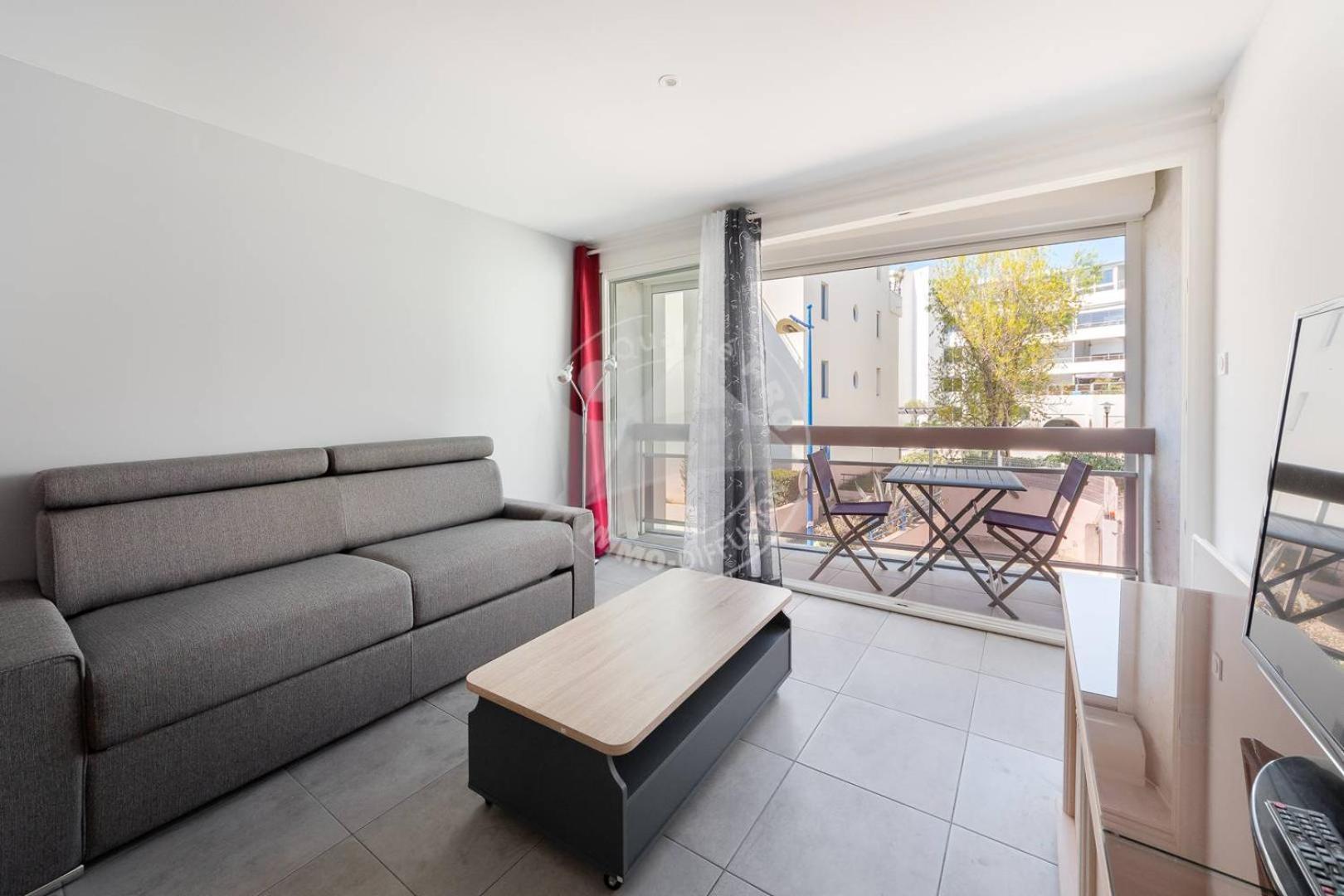 As21512 - Studio Cabine Vue Mer Laterale Avec Parking Prive A 20M De La Plage Le Grau-du-Roi Kültér fotó